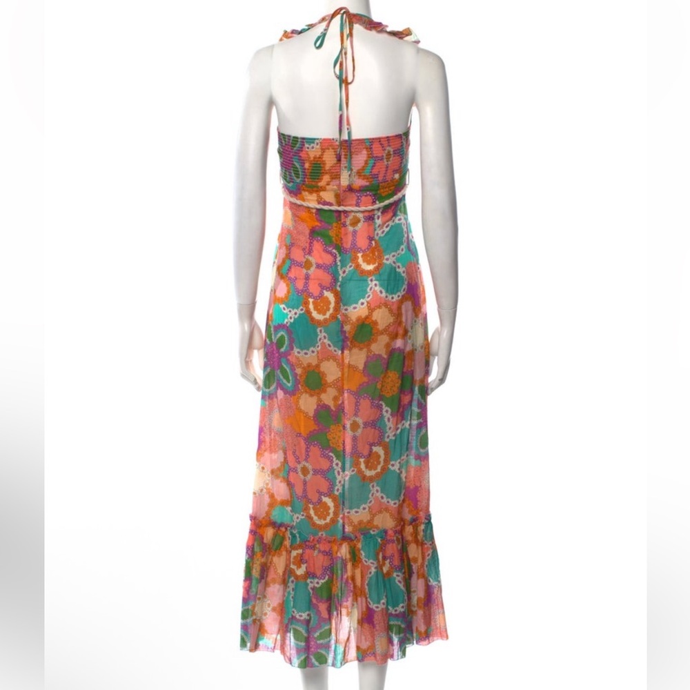 Zimmermann Lola Frill Picnic Midi Dress - Picture 7 of 9